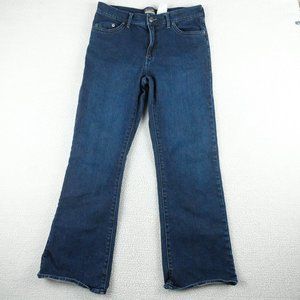 BUM Equipment Blue Jeans Womens 8 Bootcut Dark Wash Stretchy Denim Vintage Y2K